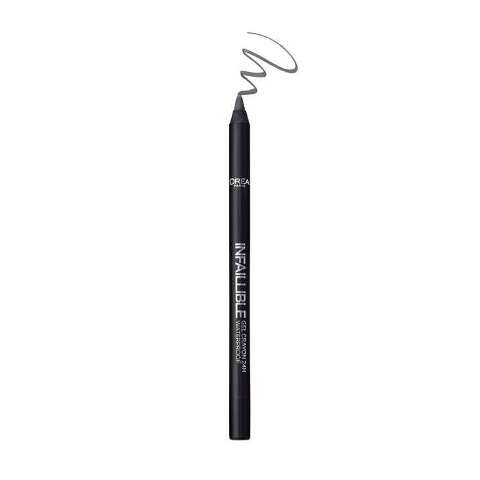 Buy L'Oreal Paris Infallible Gel Crayon Eye Liner 102 Grey Fever (1.2 g) - Purplle