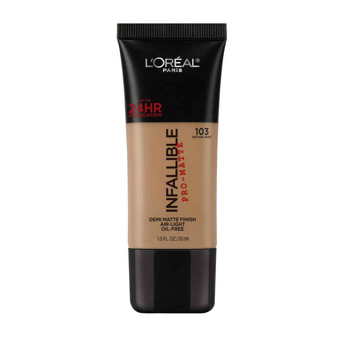 Buy L'Oreal Paris Infallible ProMatte Foundation Natural Buff 103 (30 ml) - Purplle