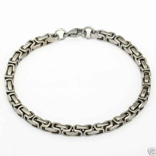 Buy Lishmark 5.5Mm 316L Stainless Steel Men'S Chain Necklace Bracelet Set Fashion Jewelry Set - Purplle