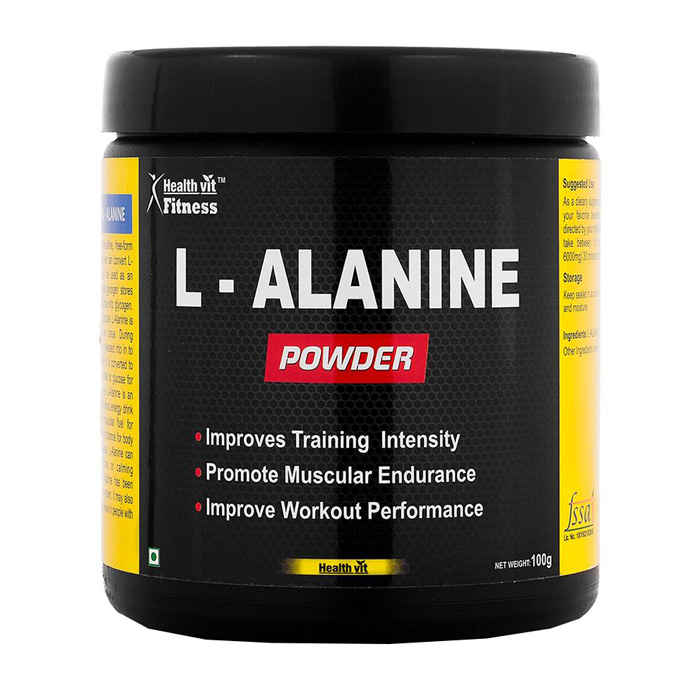Buy Healthvit Fitness L-Alanine Powder (100 g) - Purplle
