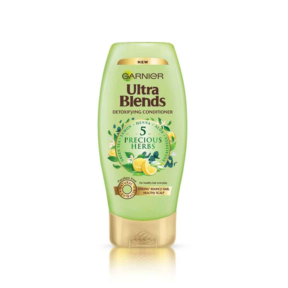 Buy Garnier Ultra Blends Conditioner, 5 Precious Herbs (75 ml) - Purplle