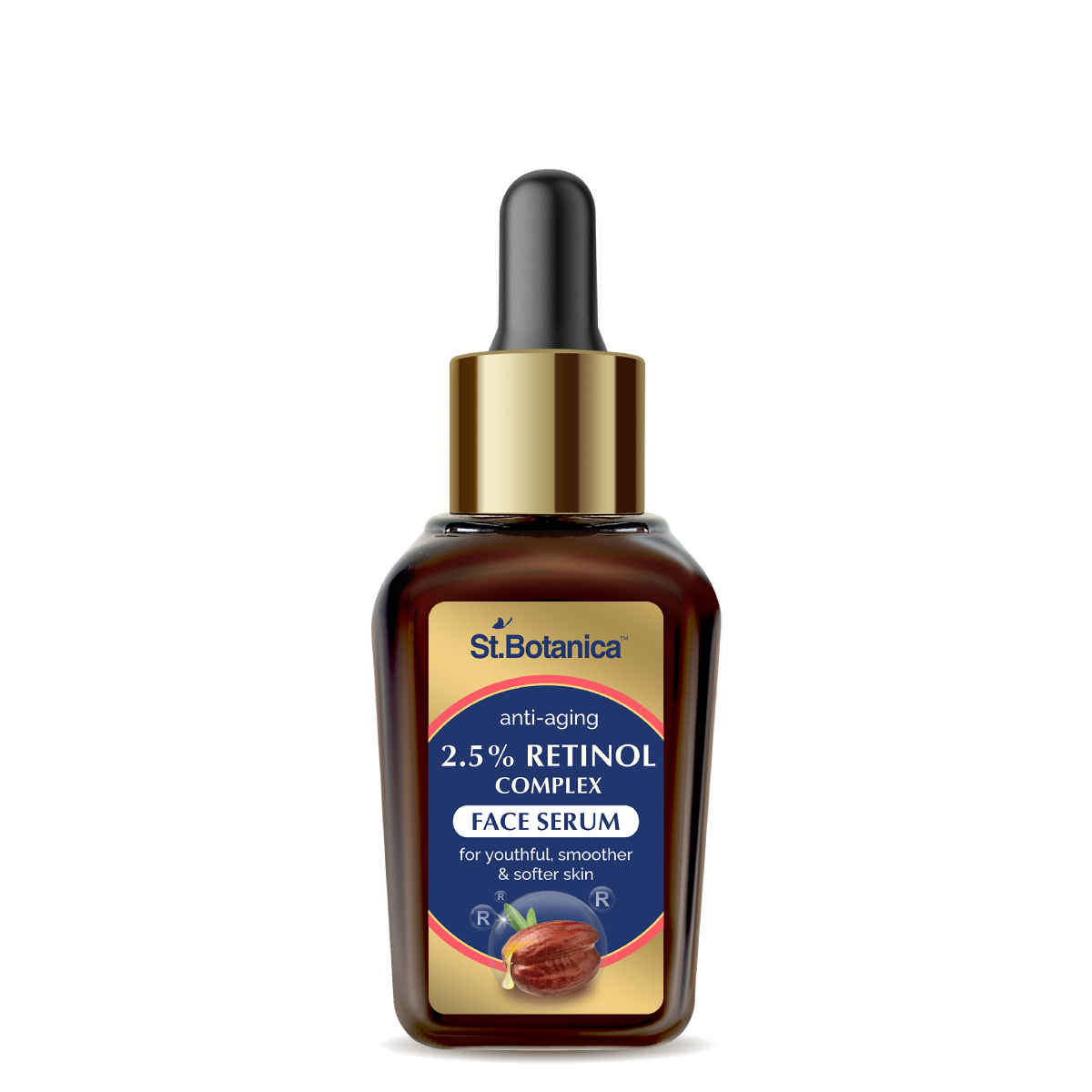 Buy StBotanica Retinol 2.5% + E & Hyaluronic Acid Facial Serum 20Ml - Purplle