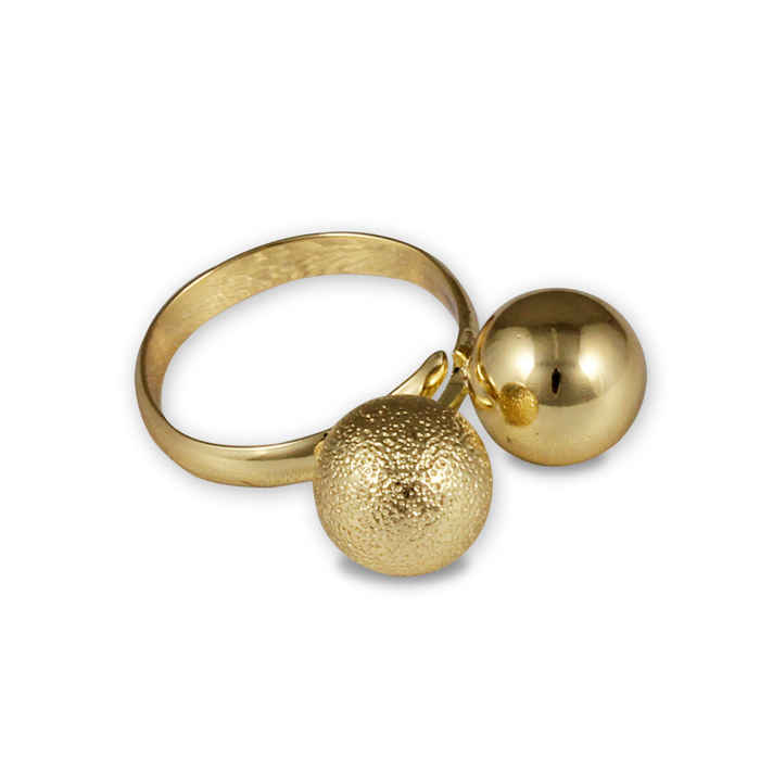 Buy Karatcart Metal Gold Mickey Mouse Adjustable Ring For Women - Purplle