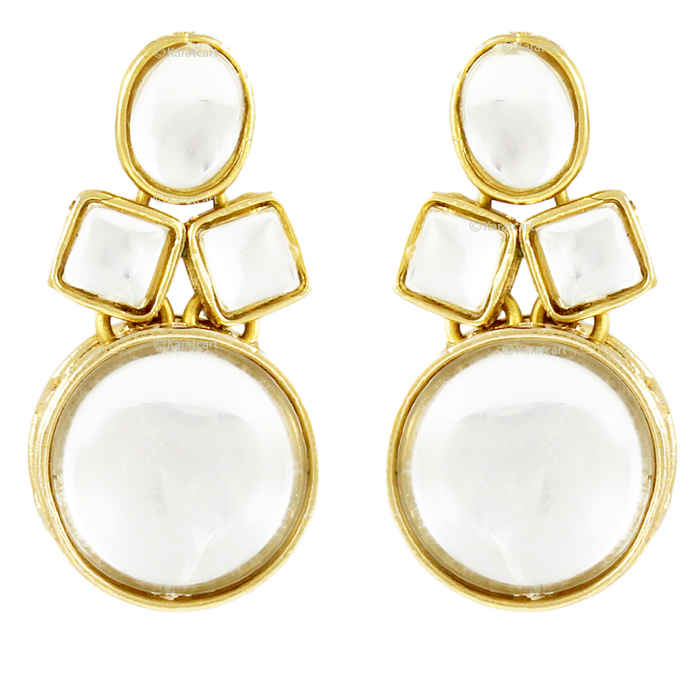 Buy Karatcart Golden Non-Precious Metal Dangle & Drop Earing For Women - Purplle