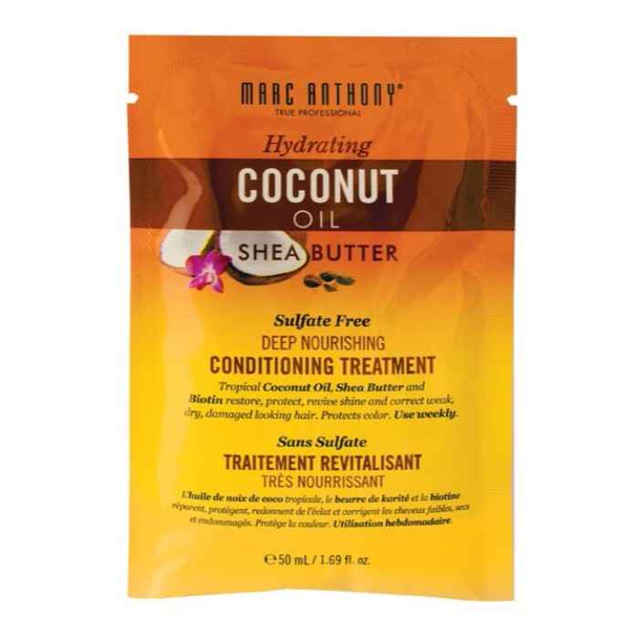 Buy Marc Anthony Hydrating Coconut Oil & Shea Butter Deep Nourishing Conditioning Treatment (50 ml) - Purplle