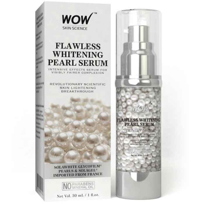 Buy WOW Skin Science Flawless Whitening Fairness Pearl Serum (30 ml) - Purplle