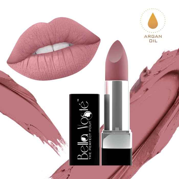 Buy Bella Voste Ulti-Matte Nude Lipstick (With Argan Oil) Wine Fever (N04) (4.2 g) - Purplle