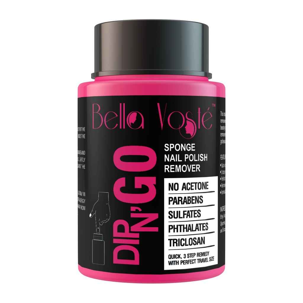 Buy Bella Voste Dip N Go Nail Paint Remover (80 ml) - Purplle