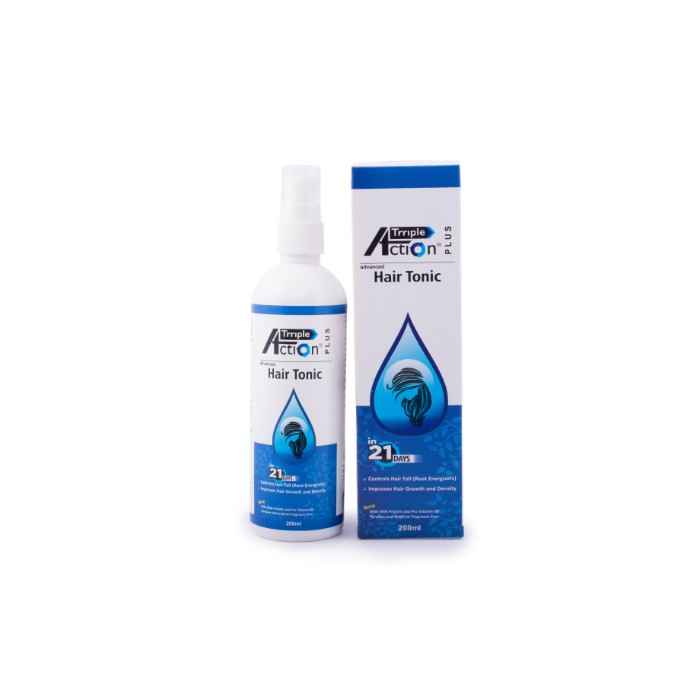 Buy Qraa Triple Action Hair Tonic (200 ml) - Purplle