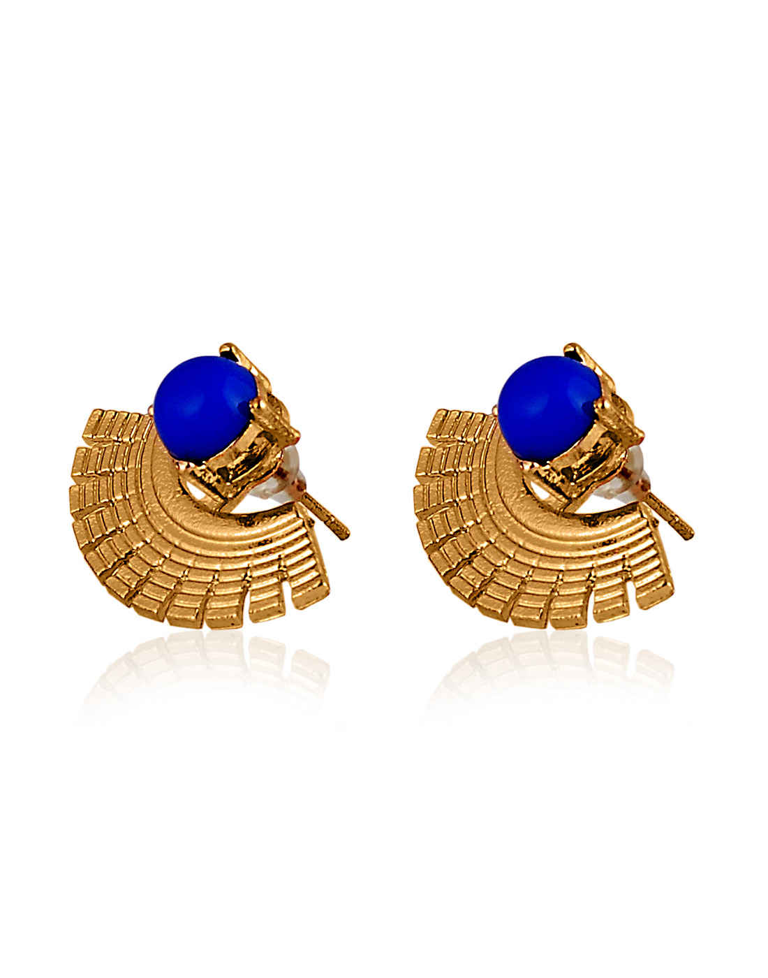 Buy Crunchy Fashion Royal Rise Dazzling Earring - Purplle