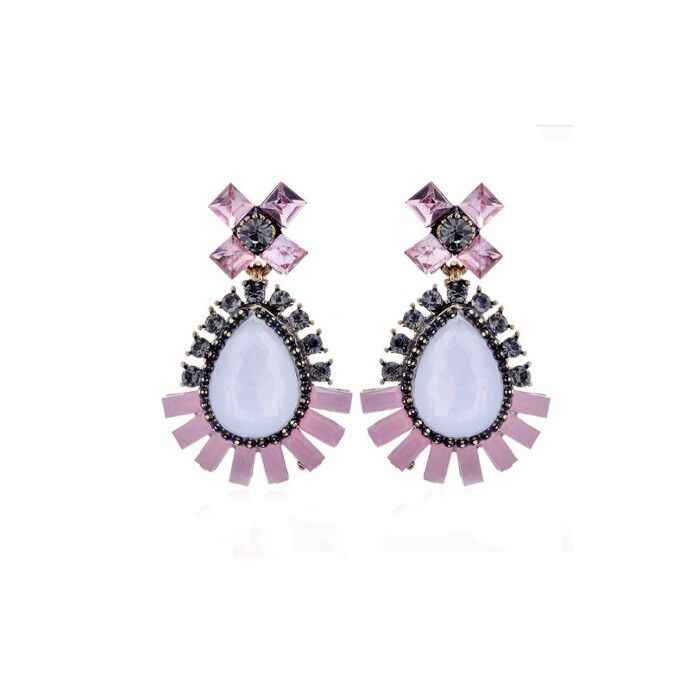 Buy Ferosh Opal Stone Earrings - Purplle