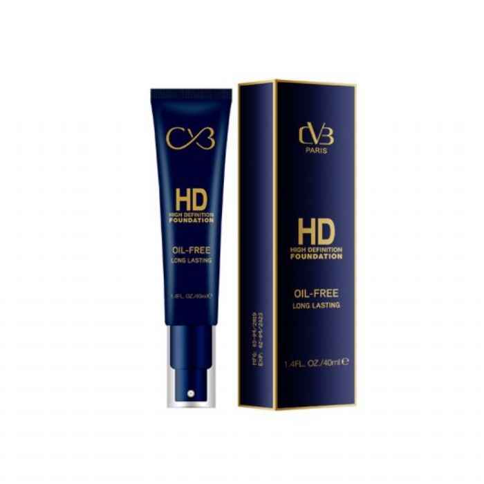 Buy CVB Paris Hd High Definition Foundation Oil Free Long Lasting Shade-01 (40 ml) - Purplle