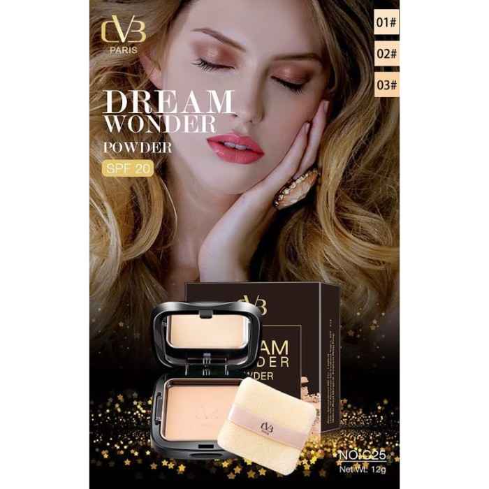 Buy CVB Paris Dream Wonder Powder Spf 20 Shade-03 (12 g)(Compact Powder) - Purplle
