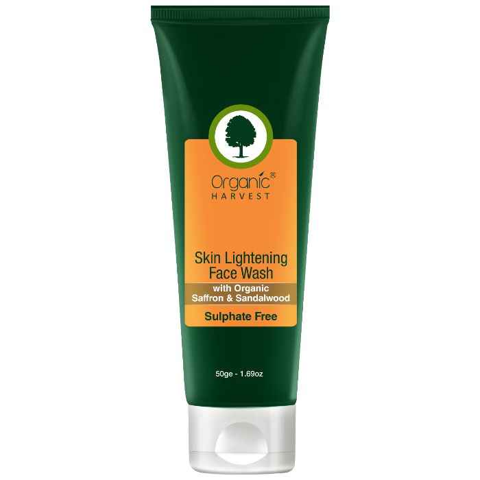 Buy Organic Harvest Face Wash - Skin Lightening (Sulphate Free) (50 ml) - Purplle