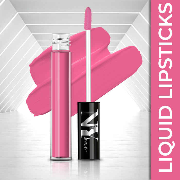 Buy NY Bae Moisturizing Liquid Lipstick - Empire State Worthy 5 (2.7 ml) | Pink | Matte Finish | Enriched with Vitamin E | Highly Pigmented | Non-Drying | Lasts Upto 12+ Hours | Weightless | Vegan | Cruelty & Paraben Free - Purplle
