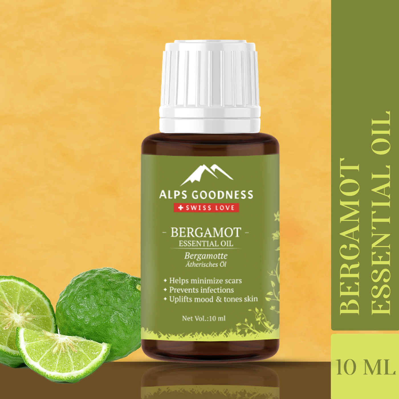 Buy Alps Goodness Pure Essential Oil - Bergamot (10 ml) - Purplle