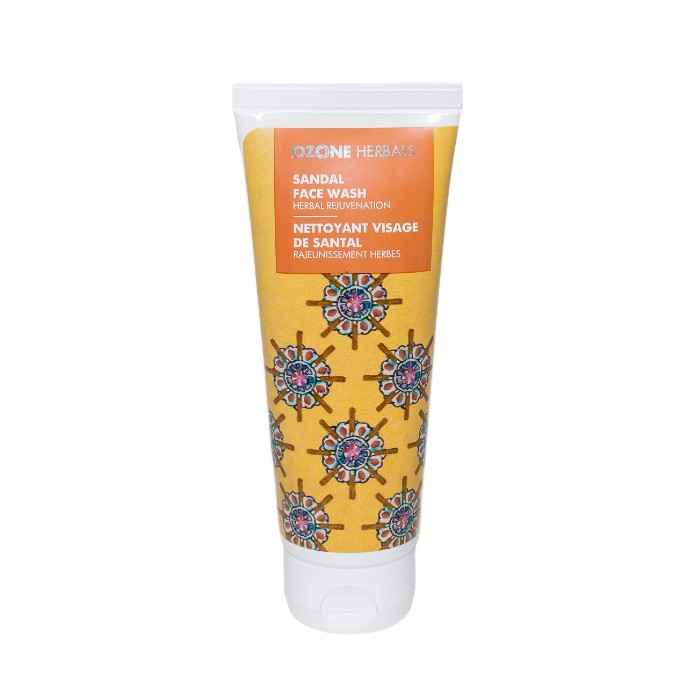 Buy Ozone Herbals Sandal Face Wash (100 ml) - Purplle
