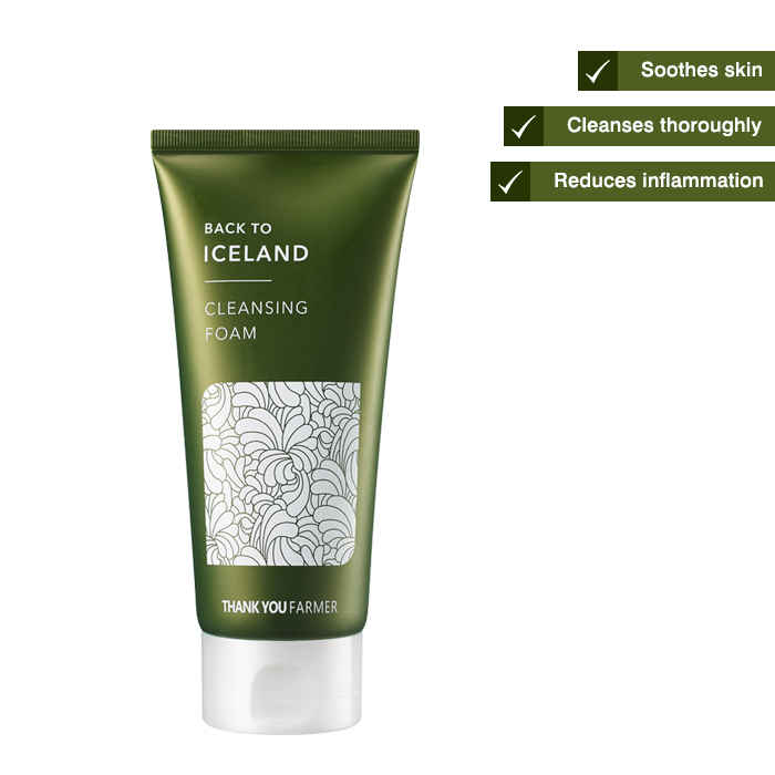 Buy THANK YOU FARMER Back To Iceland Cleansing Foam (120 ml) - Purplle