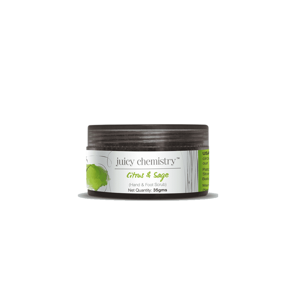 Buy Juicy Chemistry Citrus & Sage (Hand & Foot Scrub) (35 g) - Purplle