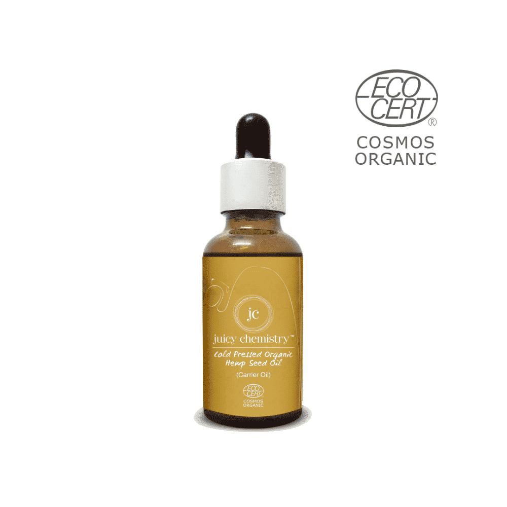 Buy Juicy Chemistry Organic Cold Pressed Certified Organic Hemp Seed Oil (30 ml) - Purplle