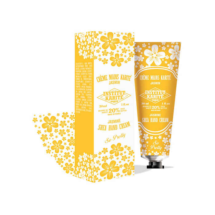 Buy Institut Karite Paris Shea Hand Cream So Pretty Jasmine - Tube + Individual Box (30 ml) - Purplle