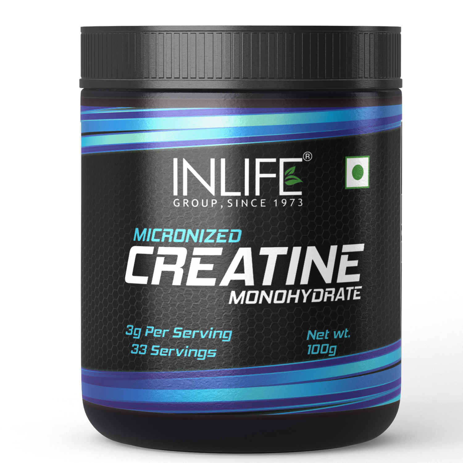 Buy INLIFE Micronized Creatine Monohydrate Powder Supplement, Muscle Repair & Recovery, Pre / Post Workout, Athletic Performance, 100gm (Unflavoured) - Purplle
