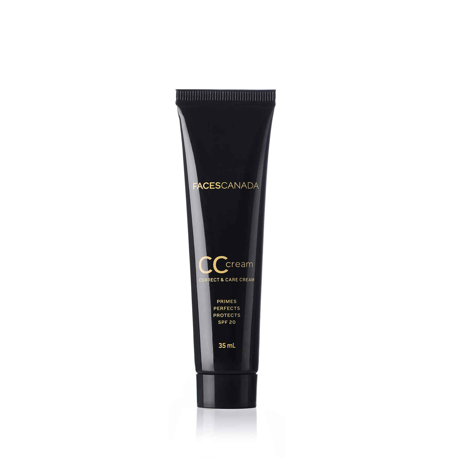 Buy FACES CANADA SPF 20 CC Cream - Natural 01, 35 ml | Correct & Care Tinted Cream | Dewy Finish | Radiant Flawless Skin | Conceals & Primes | Non-Oily | Smooth | Lightweight | Anti-Ageing | 12HR Hydration - Purplle
