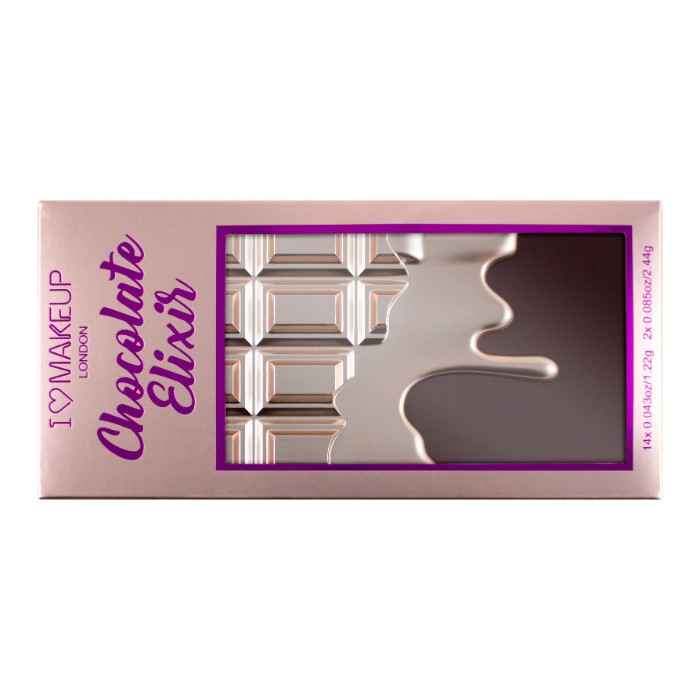 Buy Makeup Revolution I Heart Makeup - Chocolate Elixir Palette (21.96 g) - Purplle