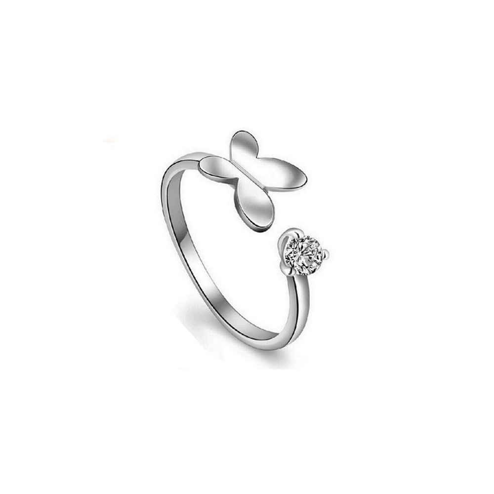 Buy Ferosh Butterfly Open Ring - Purplle