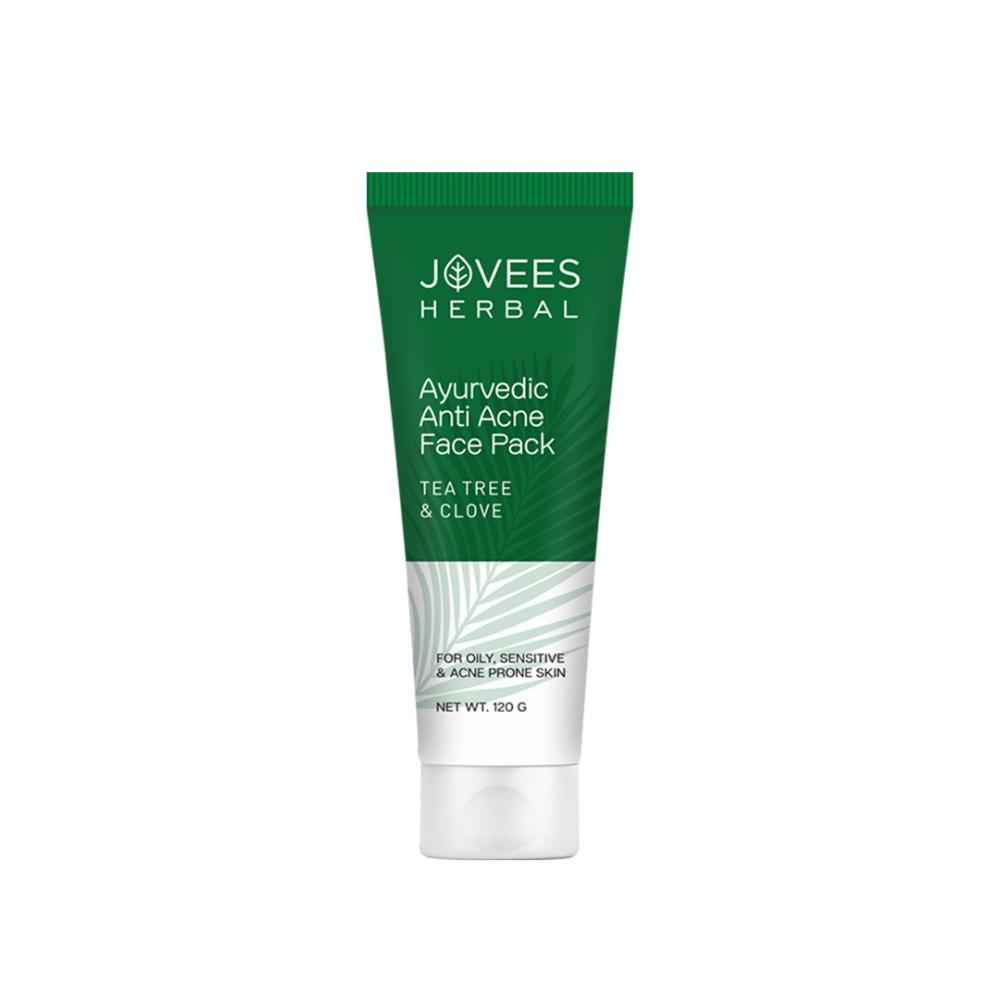 Buy Jovees Tea Tree & Clove Antiseptic Anti Acne Face Pack 120 G  - Purplle