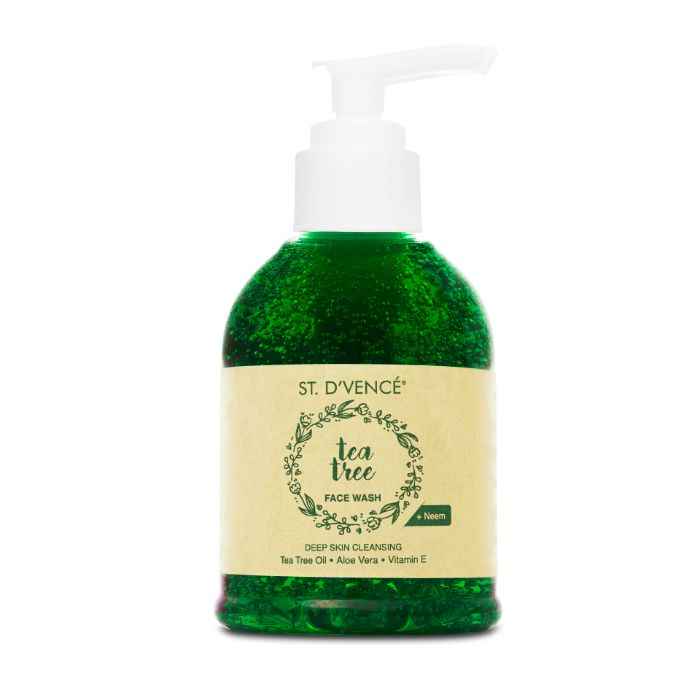 Buy ST. DA´VENCE Essential Tea Tree Oil Deep Skin Cleansing Face Wash (150 ml) - Purplle