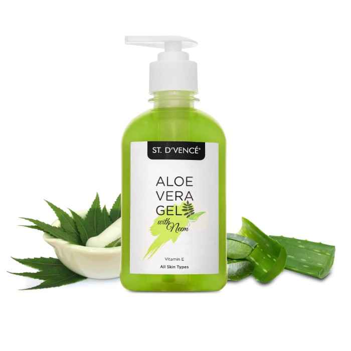 Buy ST. D'VENCE Aloe Vera & Neem Gel (275 ml) - Purplle