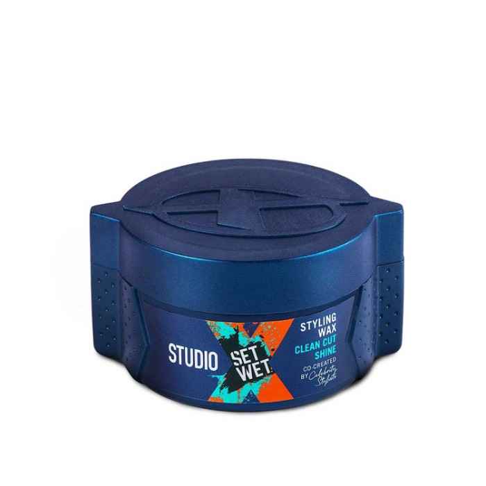 Buy Set Wet Studio X Styling Wax For Men - Clean cut Shine (70 g) - Purplle