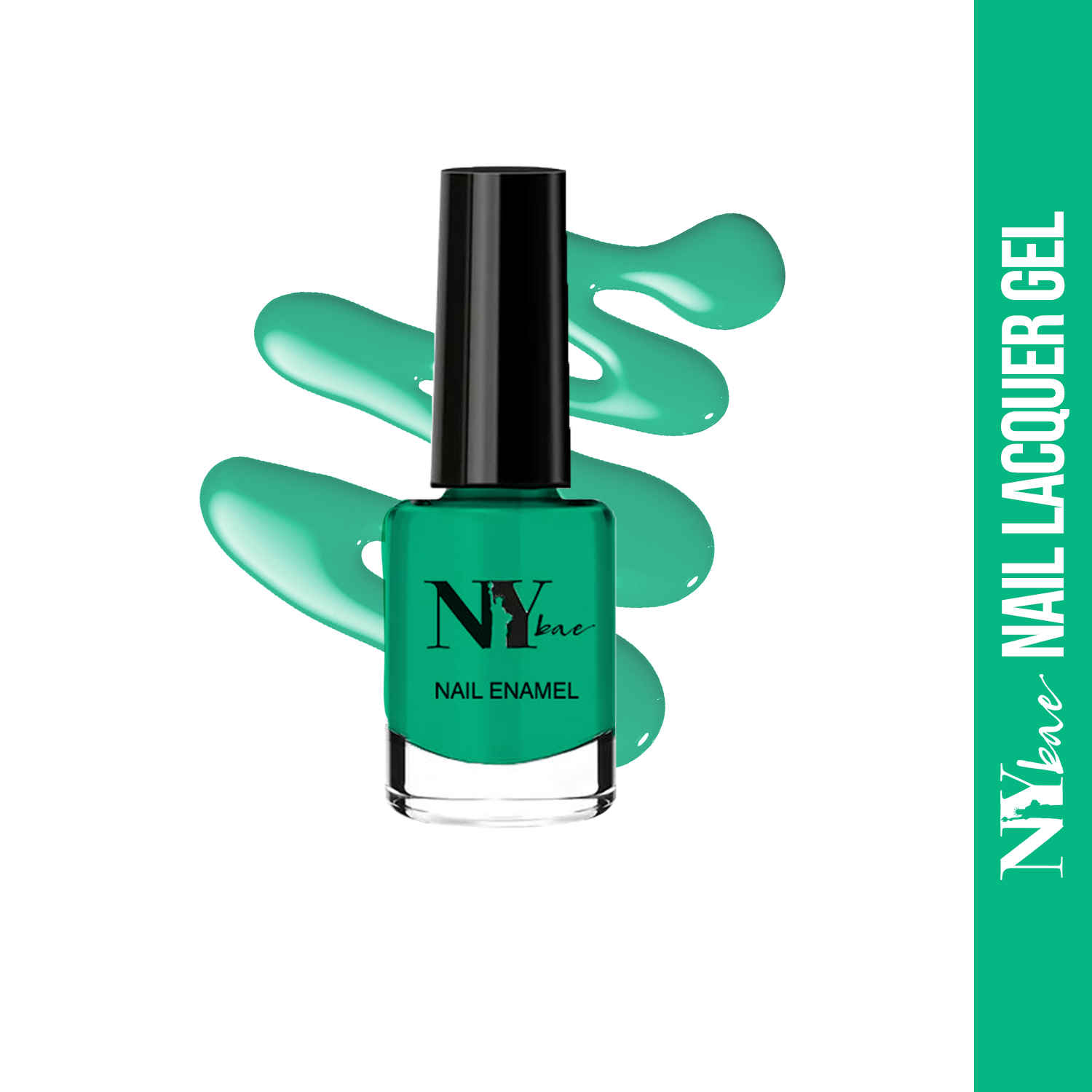 Buy NY Bae Gel Nail Lacquer - Chef Salad 11 (6 ml) | Green | Luxe Gel Finish | Highly Pigmented | Chip Resistant | Long lasting | Full Coverage | Streak-free Application | Cruelty Free | Non-Toxic - Purplle