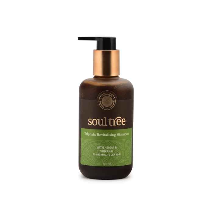 Buy Soultree Triphala Revitalising Shampoo With Henna & Shikakai, For Normal To Dry Hair (250 ml) - Purplle
