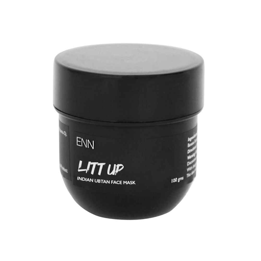 Buy ENN Litt Up Insta Glow Mask Indian Ubtan, Glowing Skin, 100 g - Purplle
