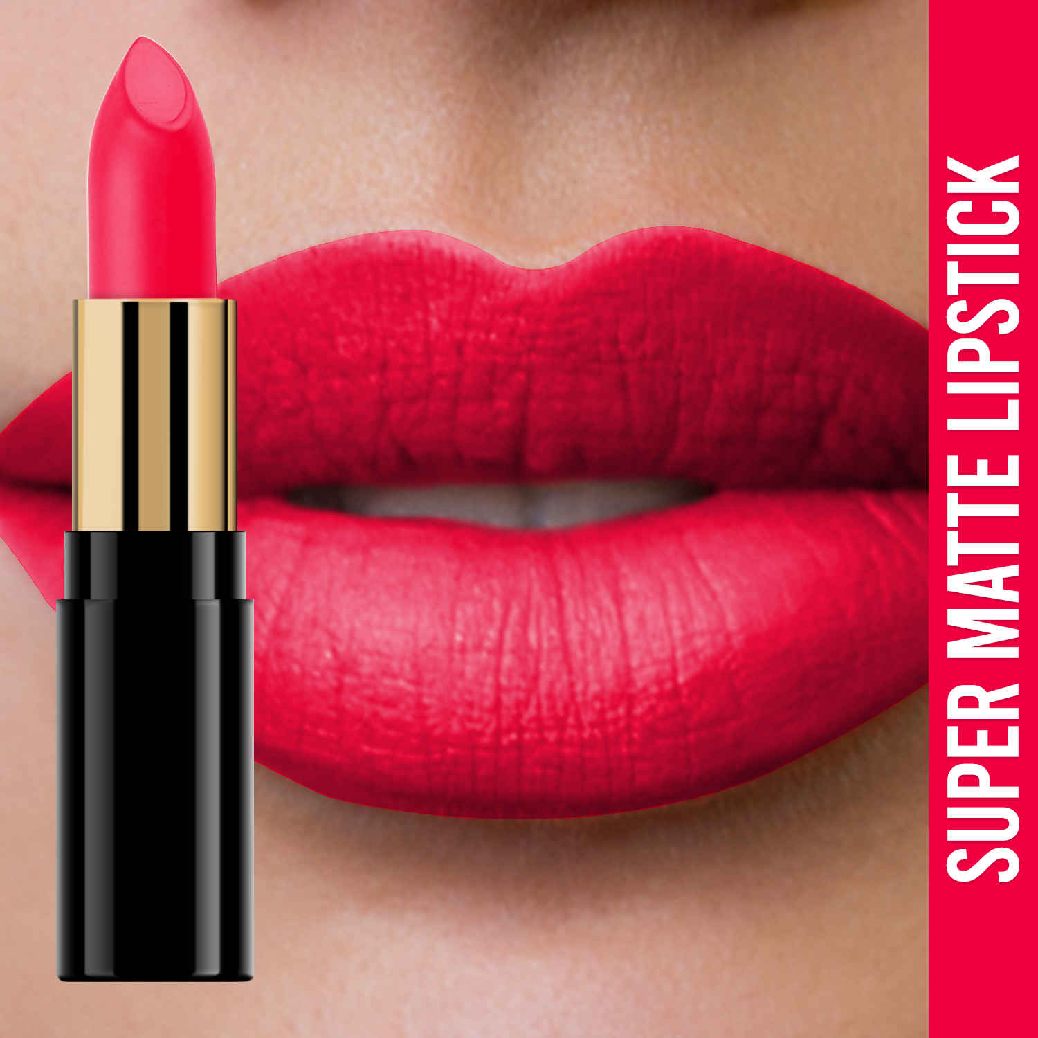 Buy NY Bae Super Matte Lipstick - Magnanimous Melissa 2 (4.2 g) | Pink | Matte Finish | Enriched with Vitamin E | Rich Colour Payoff | Nourishing | Long lasting | Smudgeproof | Vegan | Cruelty & Paraben Free - Purplle