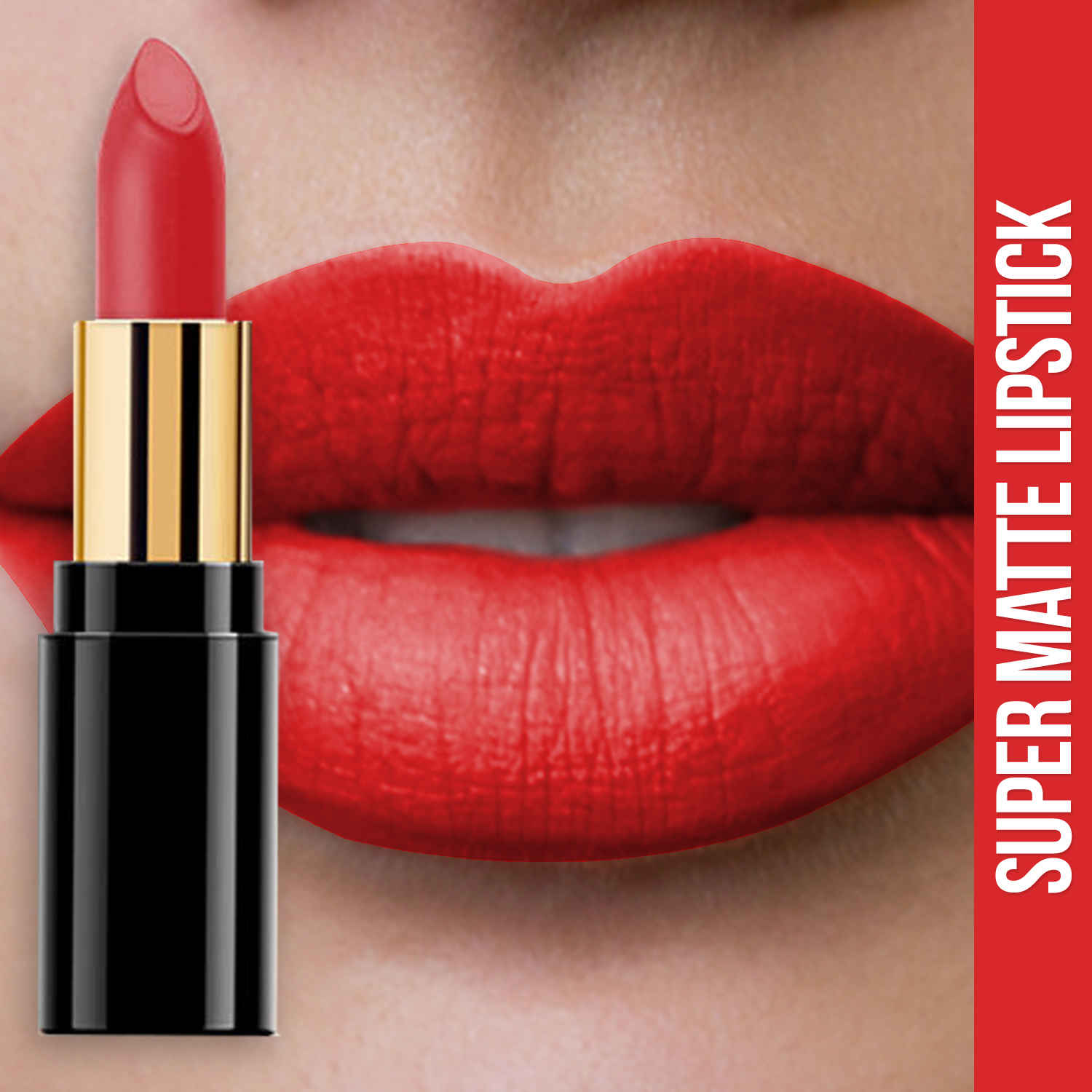 Buy NY Bae Super Matte Lipstick - Dazzling Donna 20 (4.2 g) | Red | Matte Finish | Enriched with Vitamin E | Rich Colour Payoff | Nourishing | Long lasting | Smudgeproof | Vegan | Cruelty & Paraben Free - Purplle