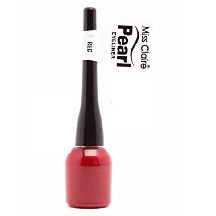 Buy Miss Claire Pearl Eyeliner (Red) - 9 - Purplle