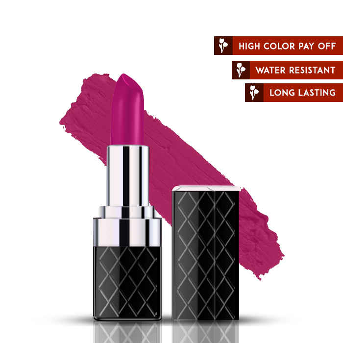 Buy I-AmsterDAMN Matte Lipstick, Darwin Hybrid, Pink - Pink Impression 8 - Purplle