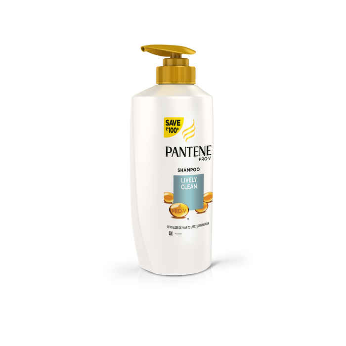 Buy Pantene Lively Clean Shampoo (675 ml) - Purplle