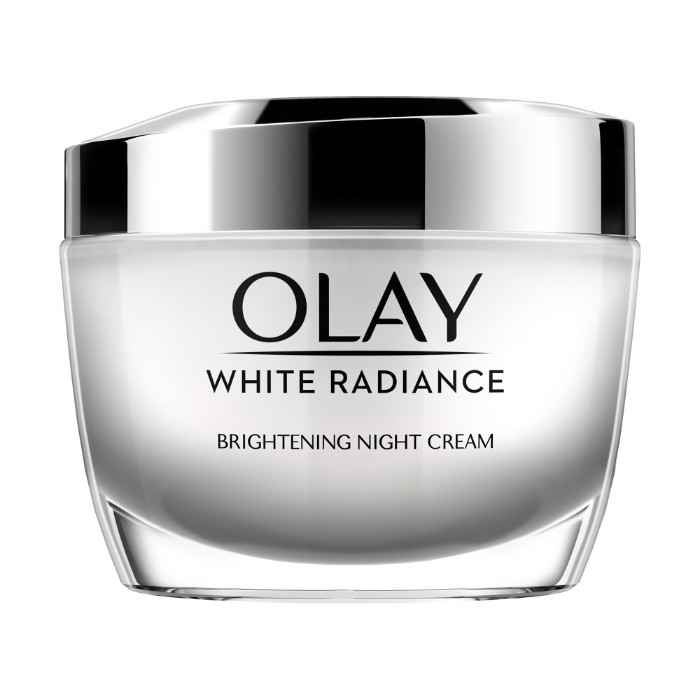 Buy Olay White Radiance Advanced Fairness Brightening Night Cream (50 g) - Purplle
