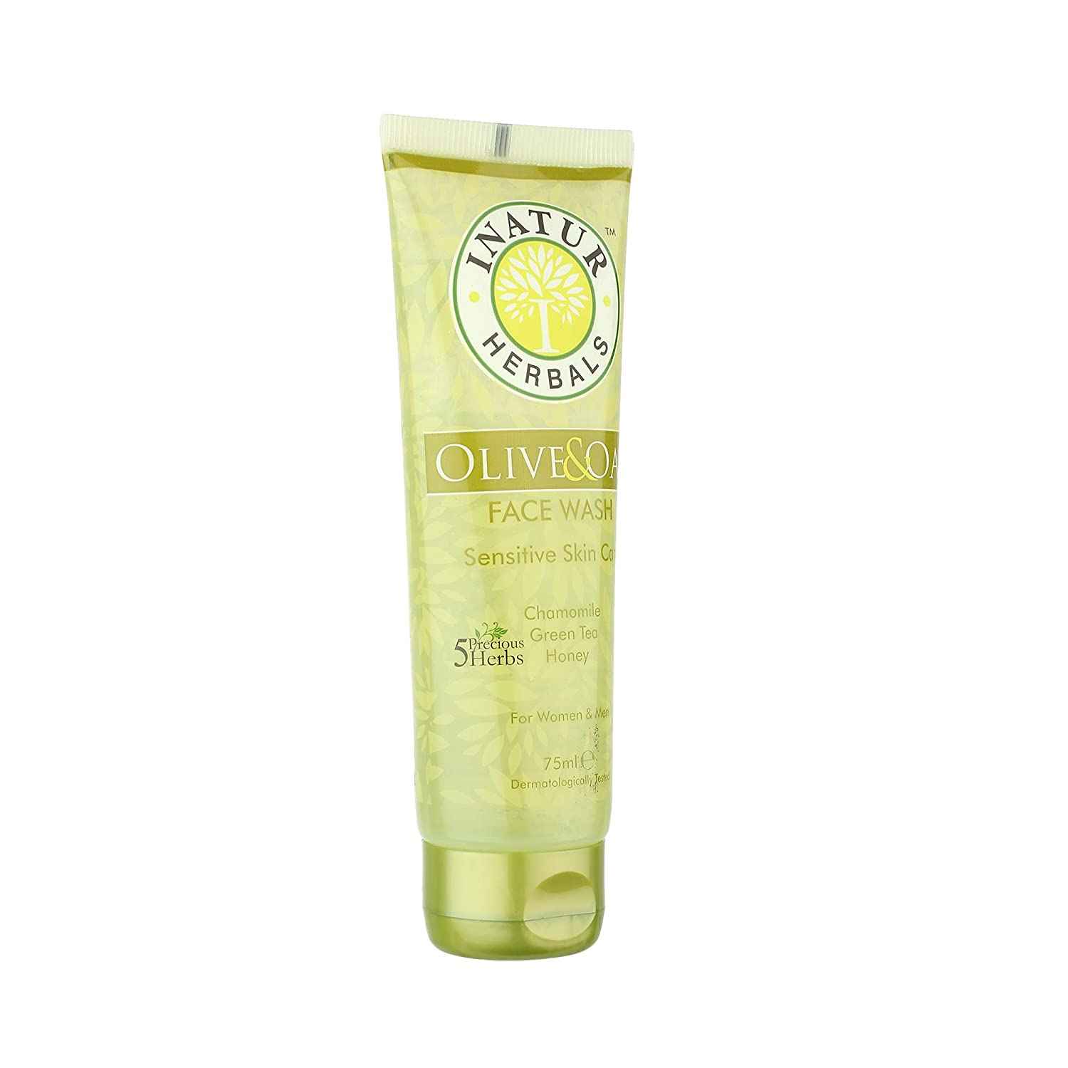 Buy Inatur Olive & Oat Face Wash (75 ml) - Purplle