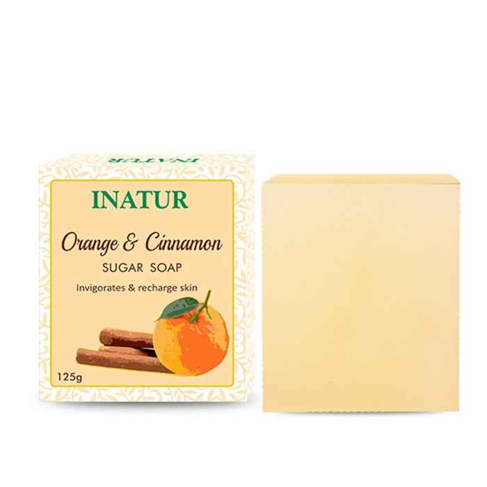 Buy Inatur Orange & Cinnamon Soap (125 g) - Purplle