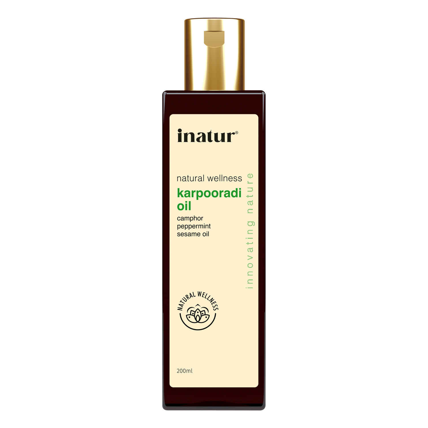 Buy Inatur Karpooradi Body & Hair Ayurvedic Oil (200 ml) - Purplle