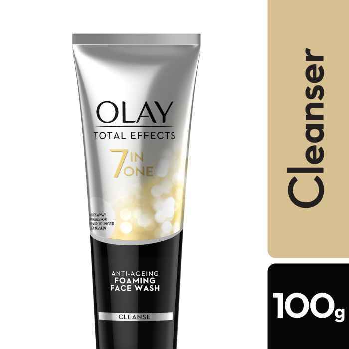 Buy Olay Total Effect 7 IN 1 Anti Ageing Foaming Face Wash (100 g) - Purplle