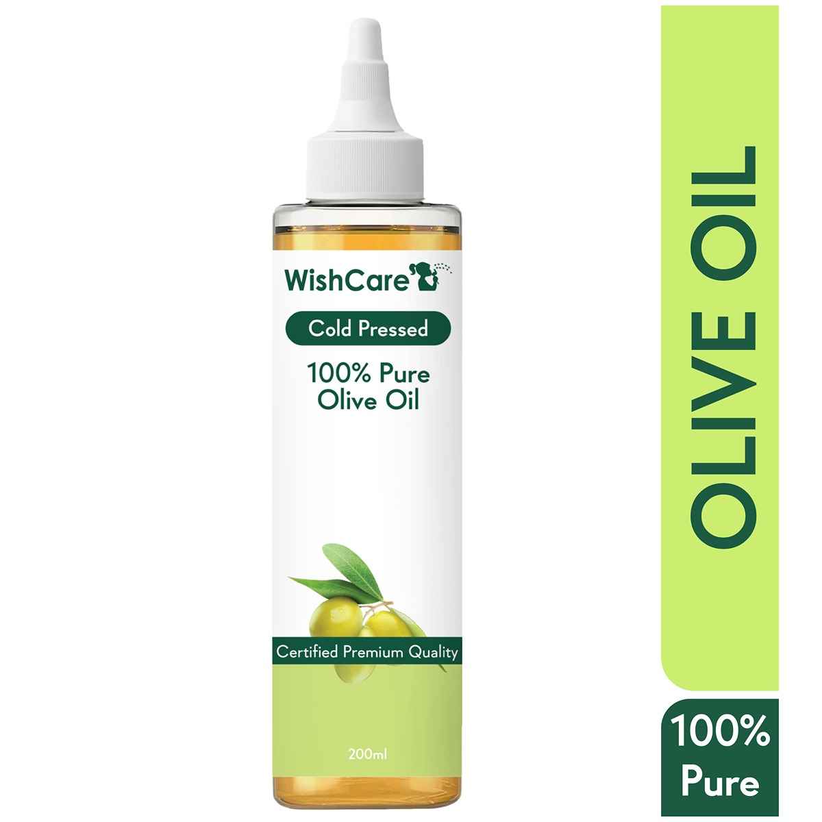 Buy Wishcare Premium Cold Pressed Olive Oil- 200 ml - Purplle