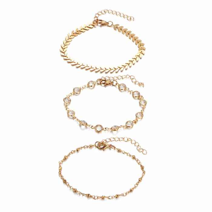 Buy Ferosh Amber Anklet Set - Purplle