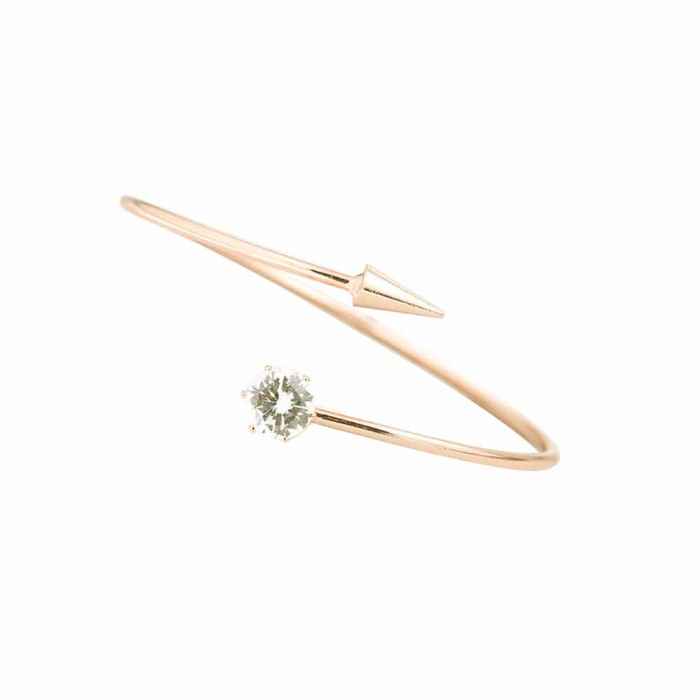 Buy Ferosh Aiko Arrow Gold Bracelet - Purplle
