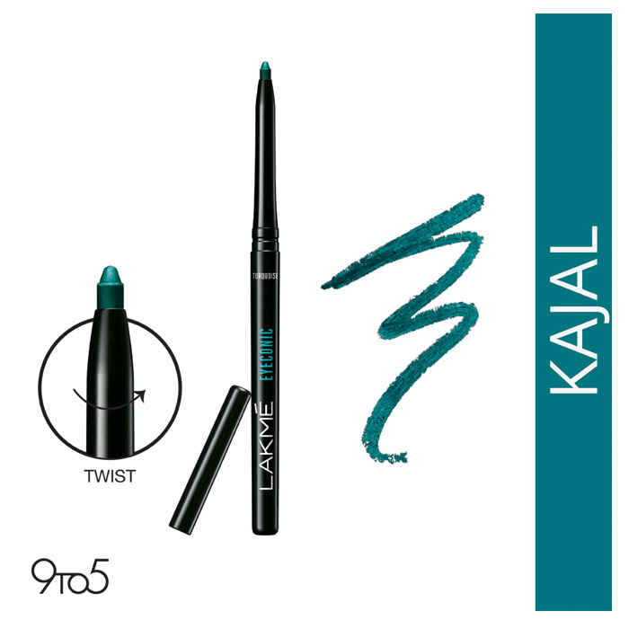 Buy Lakme Eyeconic Kajal - Turquoise (0.35 g) - Purplle